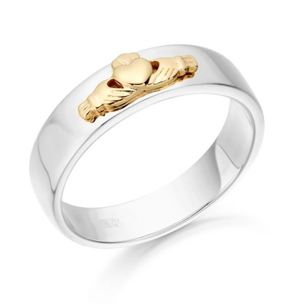 Claddagh Wedding Ring-CL22WYCL