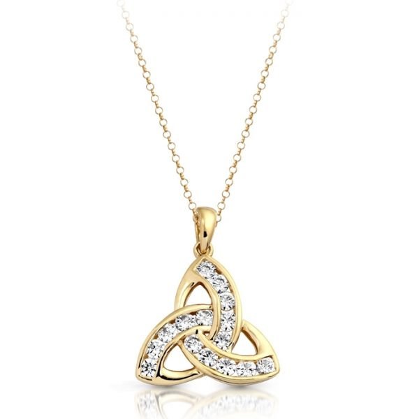 9ct Gold Celtic Pendant-P012CL