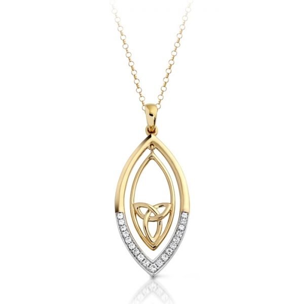 9ct Gold Celtic Pendant-P020CL