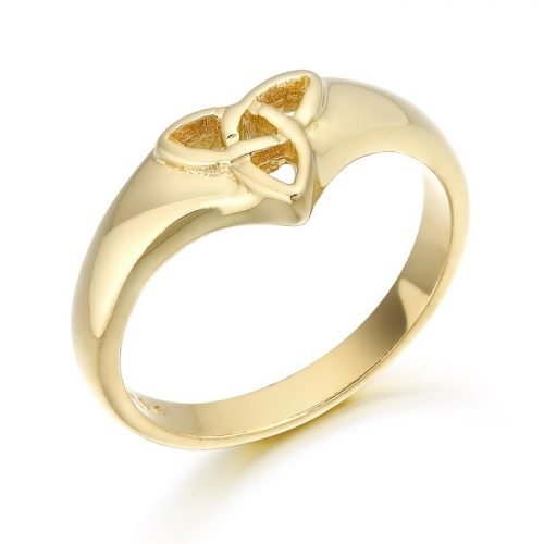 9ct Gold Ladies Celtic Ring in Trinity Knot - 3237CL