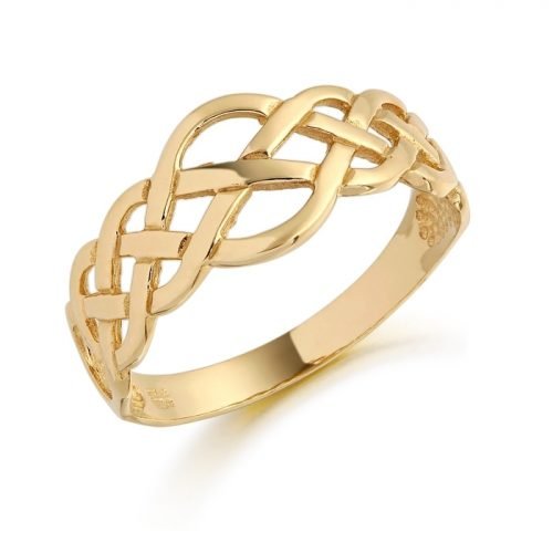 9ct Gold Ladies Celtic Ring - 3240CL