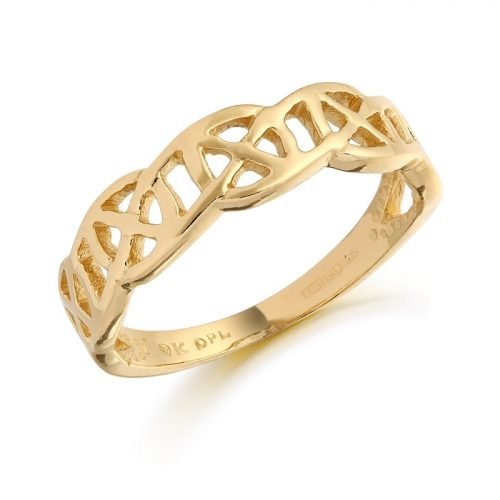 9ct Gold Celtic Ring - 3241CL