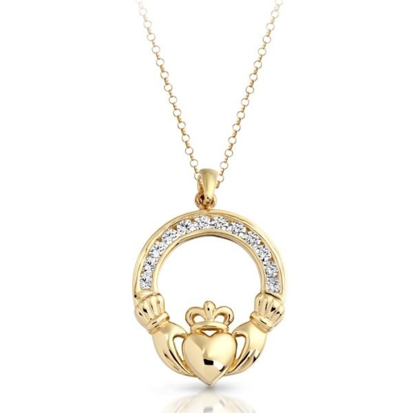 Claddagh Pendant-P014CL