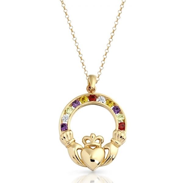 Claddagh Pendant-P014MCL