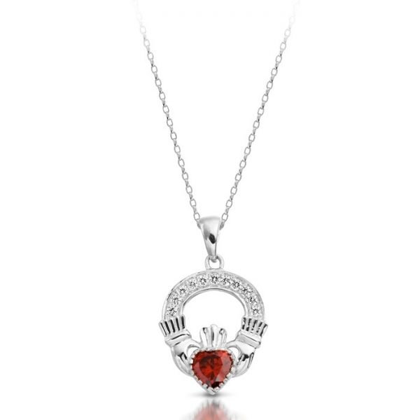 Claddagh Pendant-P188GARWCL