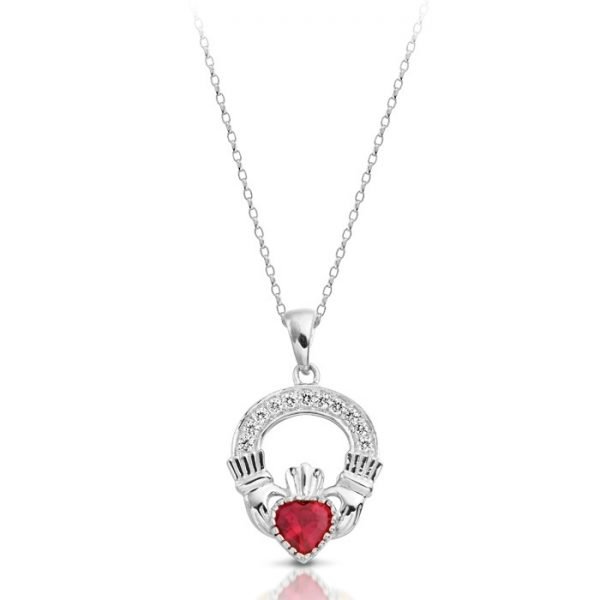 Claddagh Pendant-P188RWCL