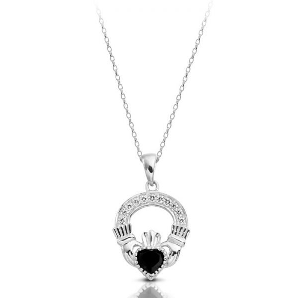 Claddagh Pendant-P188SWCL