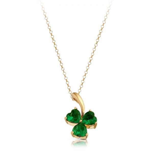 Shamrock Pendant-P249GCL