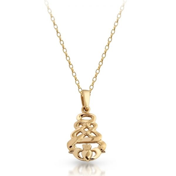 Claddagh Pendant-P32CL