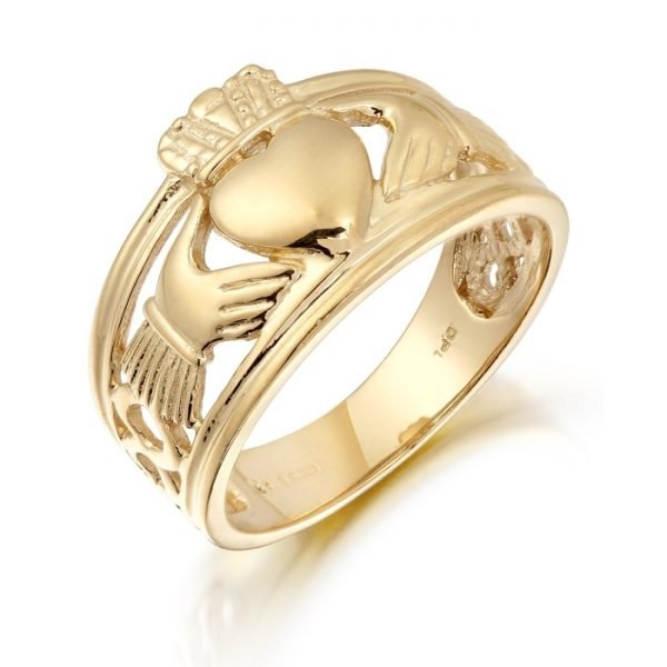 Gents Claddagh Ring-137ACL