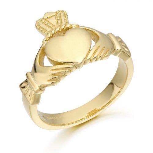 9ct Gold Claddagh Ring - 139A