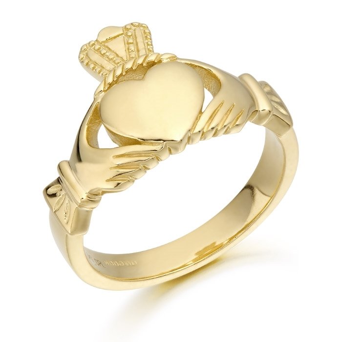 Mens Claddagh Ring-139ACL