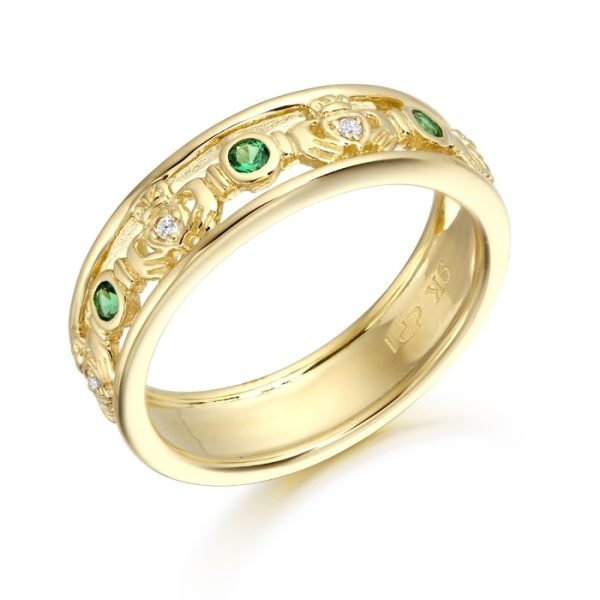 Claddagh Wedding Ring-CL30CL