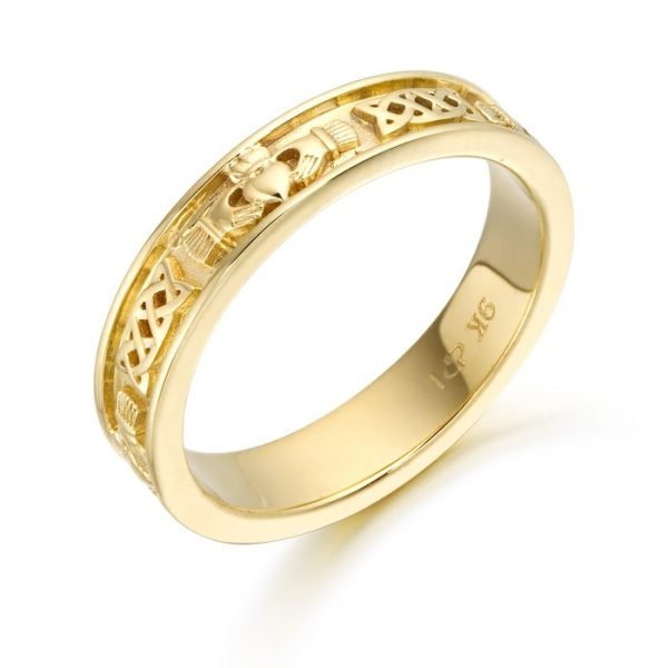 Claddagh Wedding Ring-CL43CL