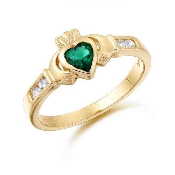 Claddagh Ring-CL100GCL