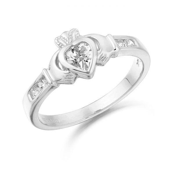 Claddagh Ring-CL100WCL