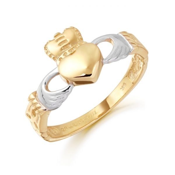 Ladies Claddagh Ring-CL12CL