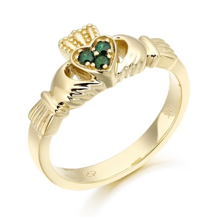 Claddagh Ring-CL16GCL