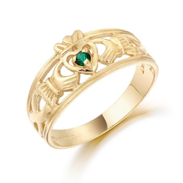 Claddagh Ring-CL26GCL