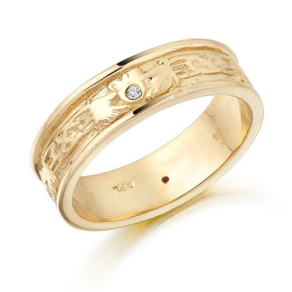Claddagh Wedding Ring-CL23CL