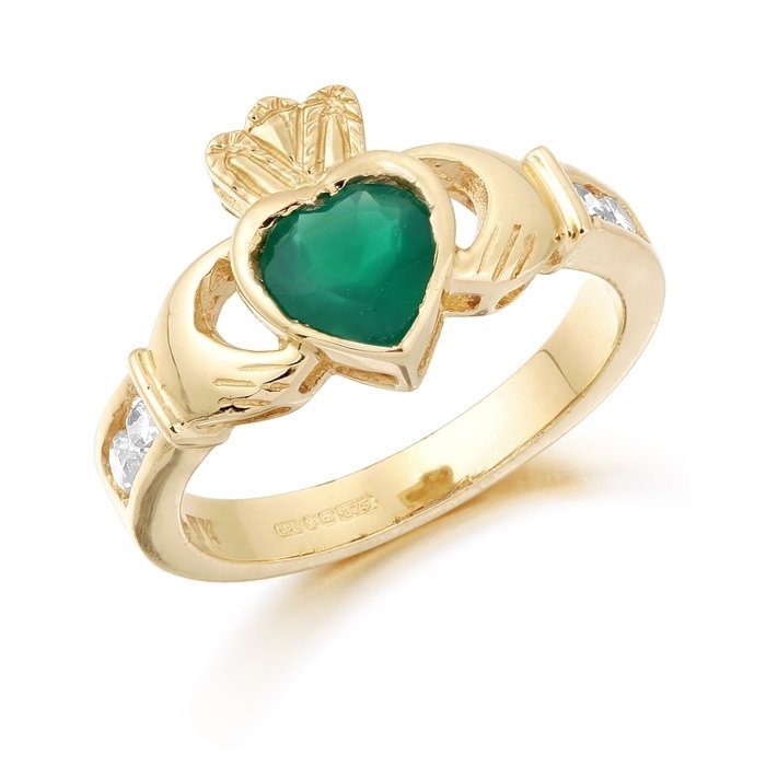 Claddagh Ring-CL102ECL