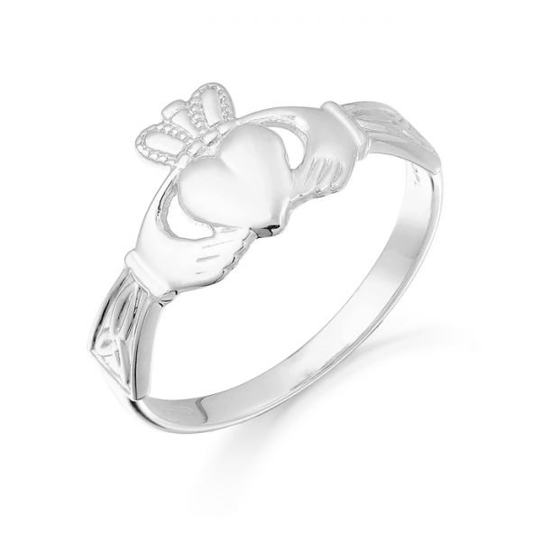 Gold Claddagh Ring-CL24WCL