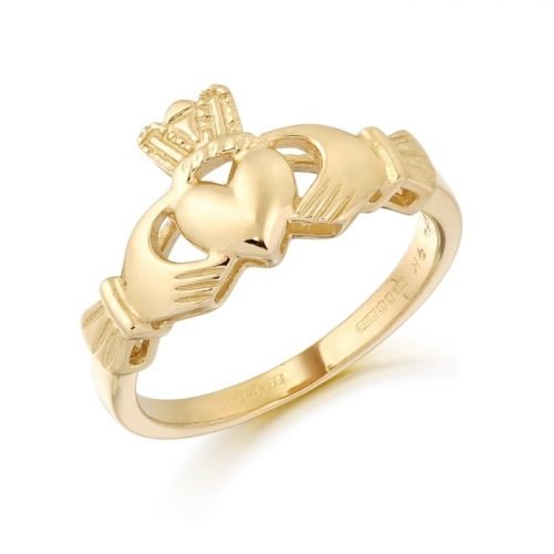 Gold Claddagh Ring