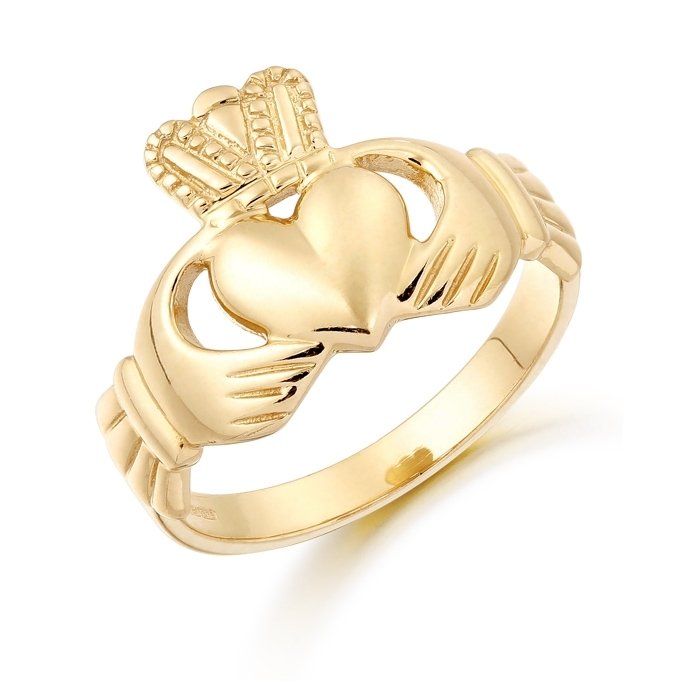 Gents Claddagh Ring-CL7CL