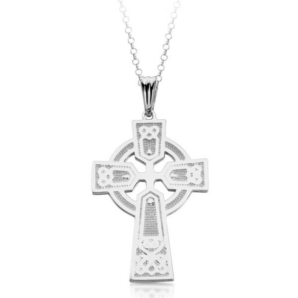 Silver Celtic Cross-SC04CL