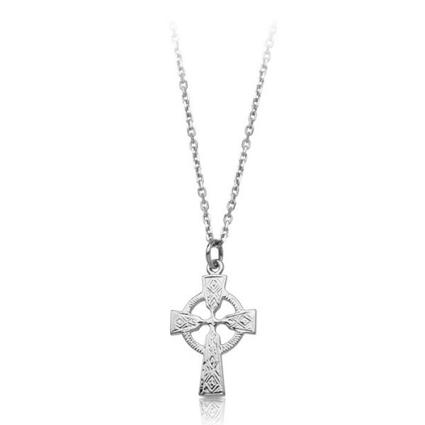 Silver Celtic Cross-SC112CL