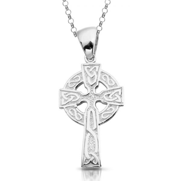 Silver Celtic Cross-SC132CL