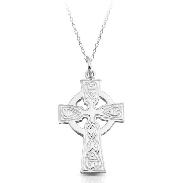 Silver Celtic Cross-SC135CL