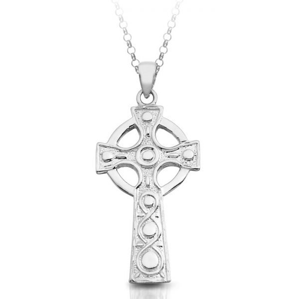 Silver Celtic Cross-SC136CL