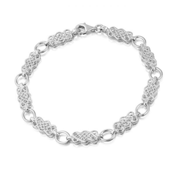 Silver Celtic Bracelet-SB01CL