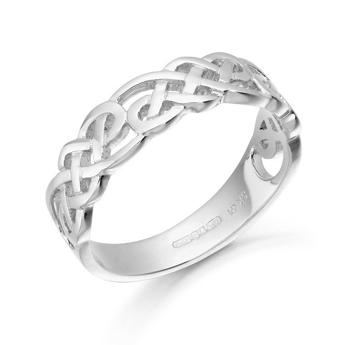 celtic rings for womens silver