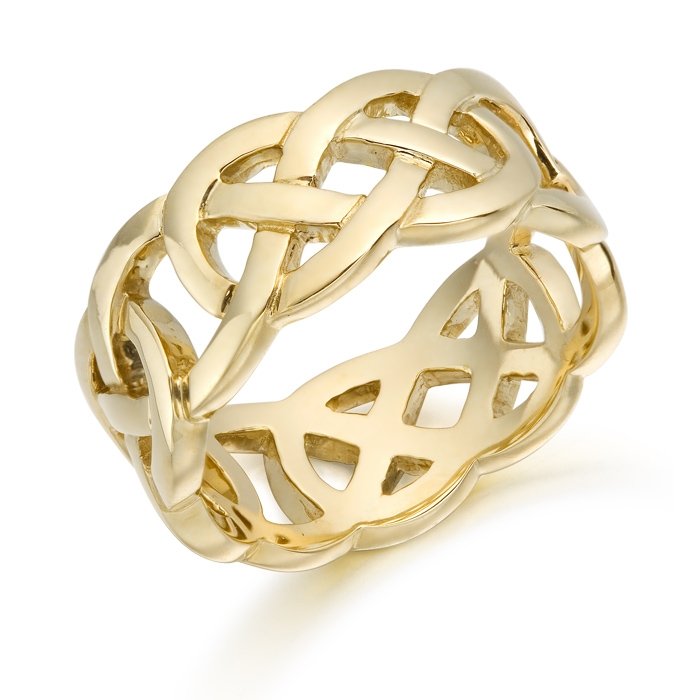 Celtic Wedding Ring. Ideal both Men and women. Free Delivery.