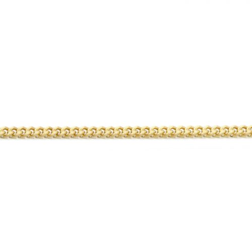 9ct Gold Curb Chain Necklace - DC40CL
