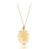 9ct Gold Miraculous Medal Pendant-MM17BCL