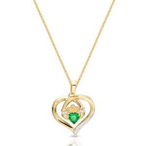 Claddagh Pendant-P064CL