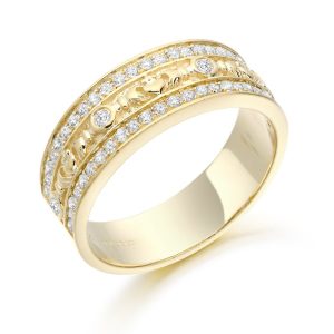 Claddagh Wedding Ring-CL17CL