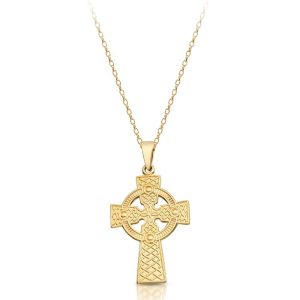 9ct Gold Celtic Cross - C05CL