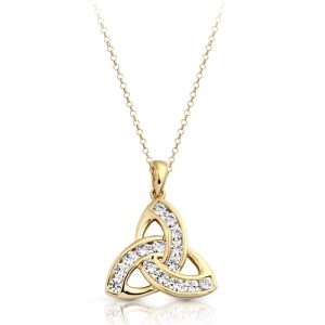 9ct Gold Celtic Pendant-P012CL