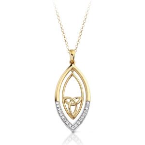 9ct Gold Celtic Pendant-P020CL
