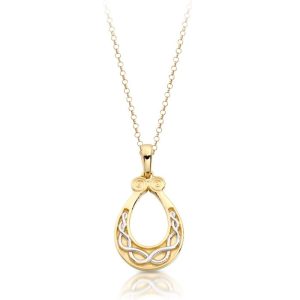 9ct Gold Celtic Pendant-P026CL