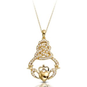 Claddagh Pendant-P017CL