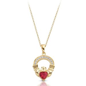 Claddagh Pendant-P188RCL