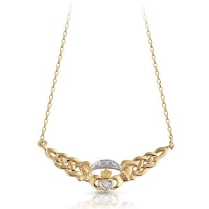 Claddagh Necklace-P01CL