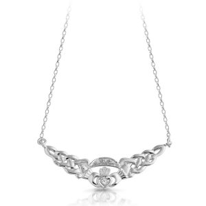 Claddagh Necklace-P01WCL