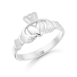 Gold Claddagh Ring-CL5WCL