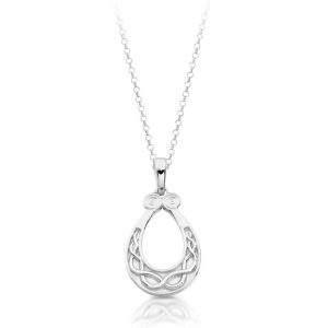 Silver Celtic Pendant-SP026CL